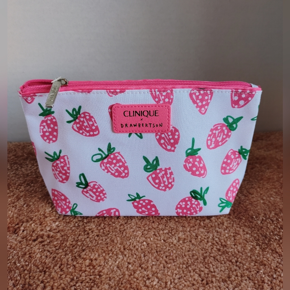 CLINIQUE x DRAWBERTSON Cosmetic Bag
